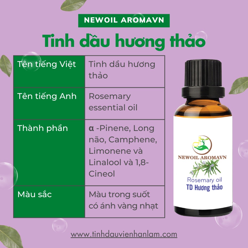 Tinh dầu Hương Thảo nguyên chất Newoil Aromavn