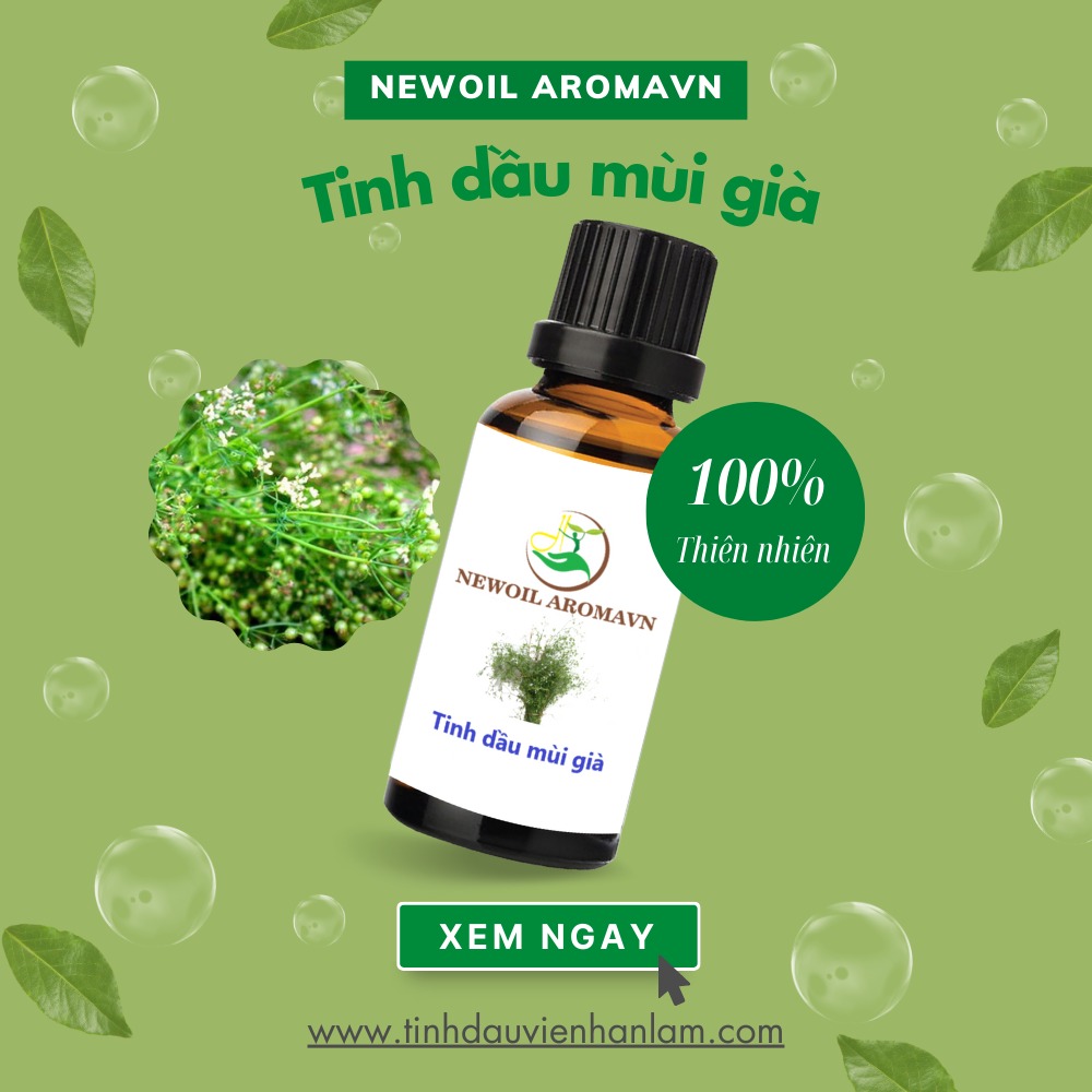 Tinh dầu Mùi Già (ngò rí) nguyên chất Newoil Aromavn