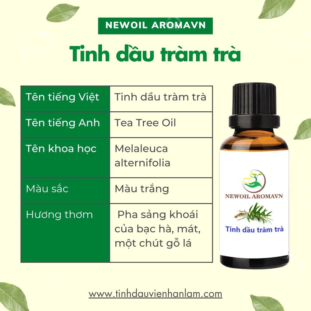 Tinh Dầu Tràm Trà nguyên chất Newoil Aromavn