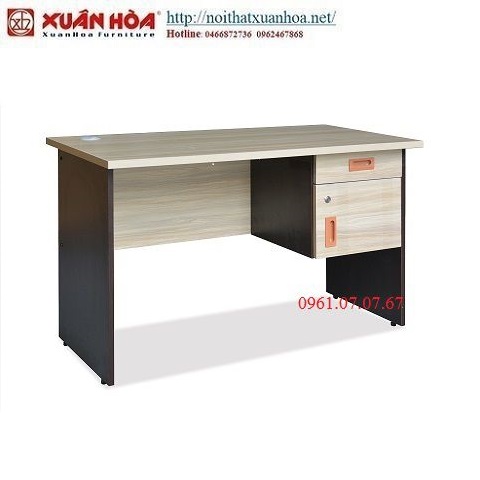 Bàn làm việc gỗ Xuân Hòa BVP-4S-02B