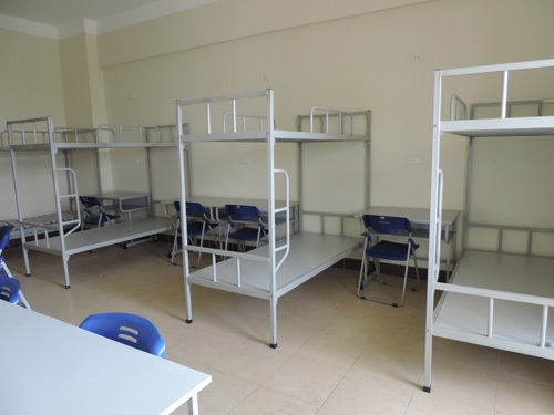 Giưá»ng tầng giá rẻ Xuân Hòa có kết cấu chắc chắn, váºt liá»u sắt thép cứng cáp và thiết kế tiá»n Ãch