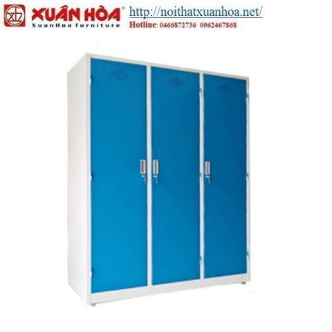 Tủ sắt đựng quần áo Xuân Hòa LK-3N-03TC