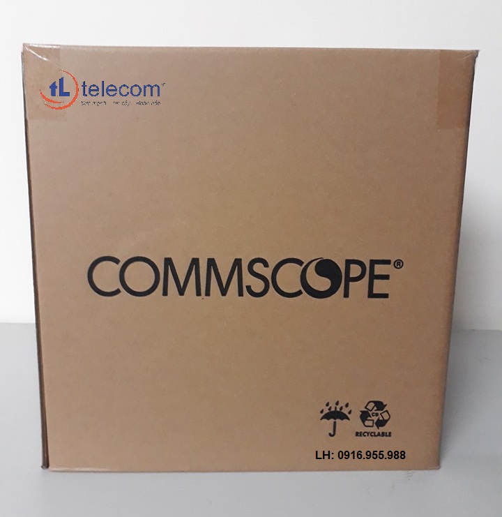 BÁN CÁP MẠNG CAT6 COMMSCOPE (AMP) CHÍNH HÃNG, CABLE AMP NETCONNECT CAT 6 (0-1427254-6)