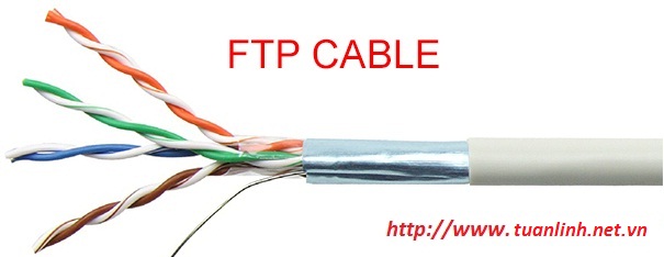 Thông số kỹ thuật cáp mạng Commscope (AMP) Cat5e FTP 4 đôi bọc bạc chống nhiễu P/N: 219413 - 2