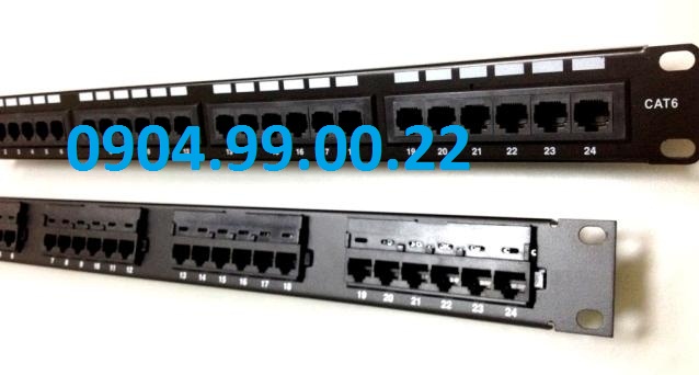 Thanh đấu nối Patch Panel AMP Category 5e 24 Port P/N: 1375014-2 được thiết kế như thế nào?