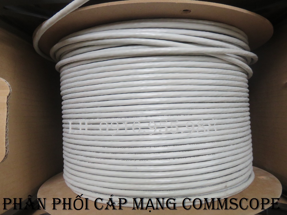 Phân phối, bán dây cáp mạng COMMSCOPE (AMP) chính hãng trên toàn quốc