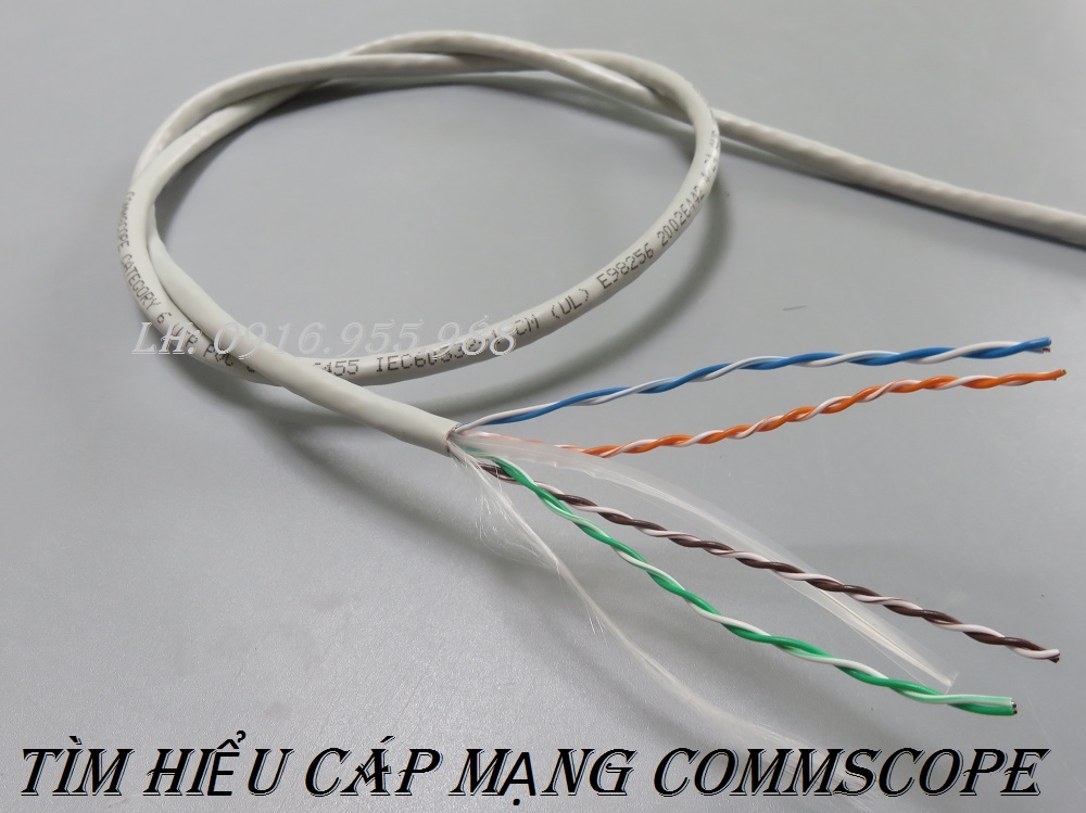 Cùng chúng tôi tìm hiểu dòng sản phẩm cáp mạng AMP, COMMSCOPE