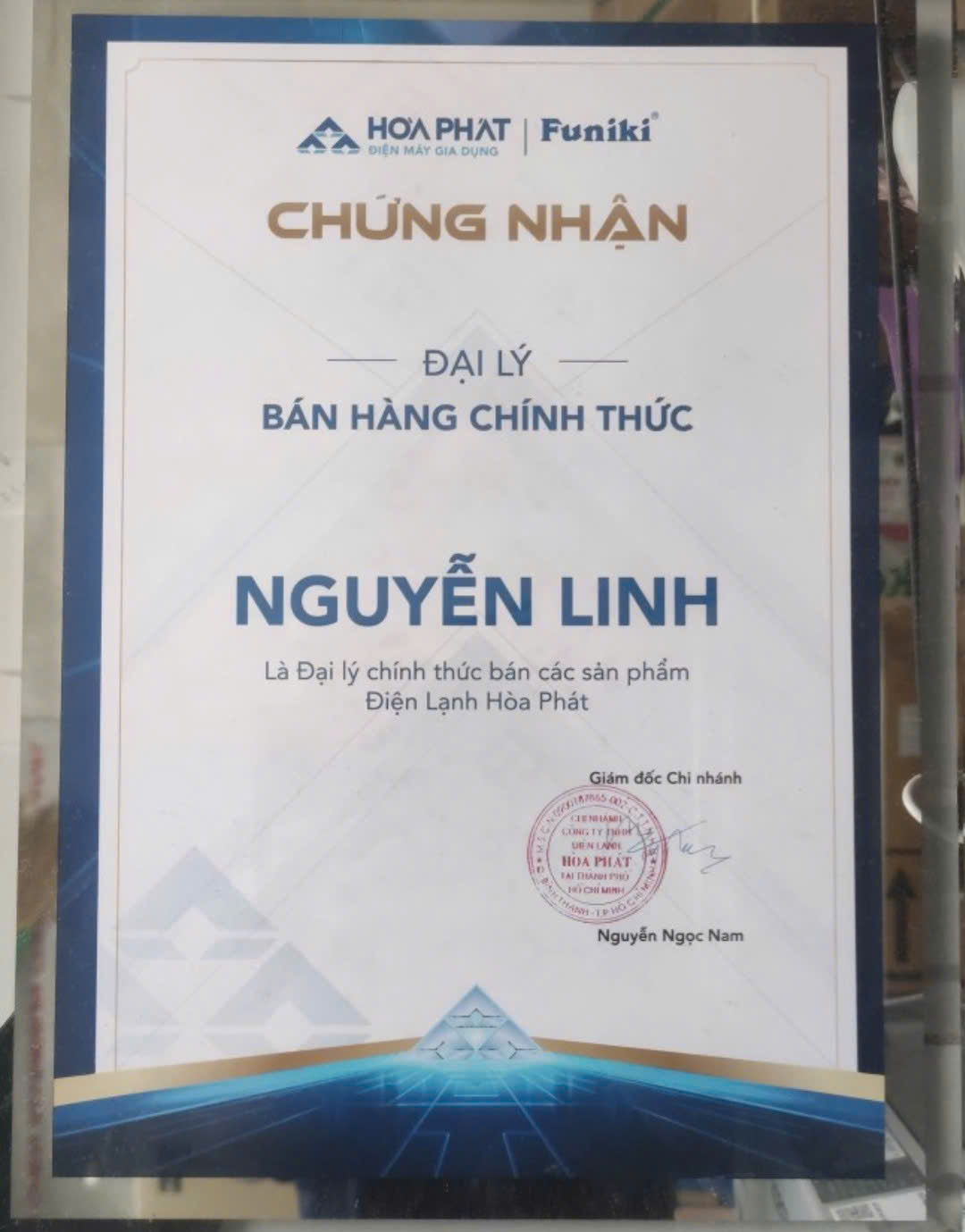 CÔNG TY TNHH TM DV NGUYỄN LINH – ĐẠI LÝ CHÍNH THỨC SẢN PHẨM ĐIỆN LẠNH HÒA PHÁT - FUNIKI