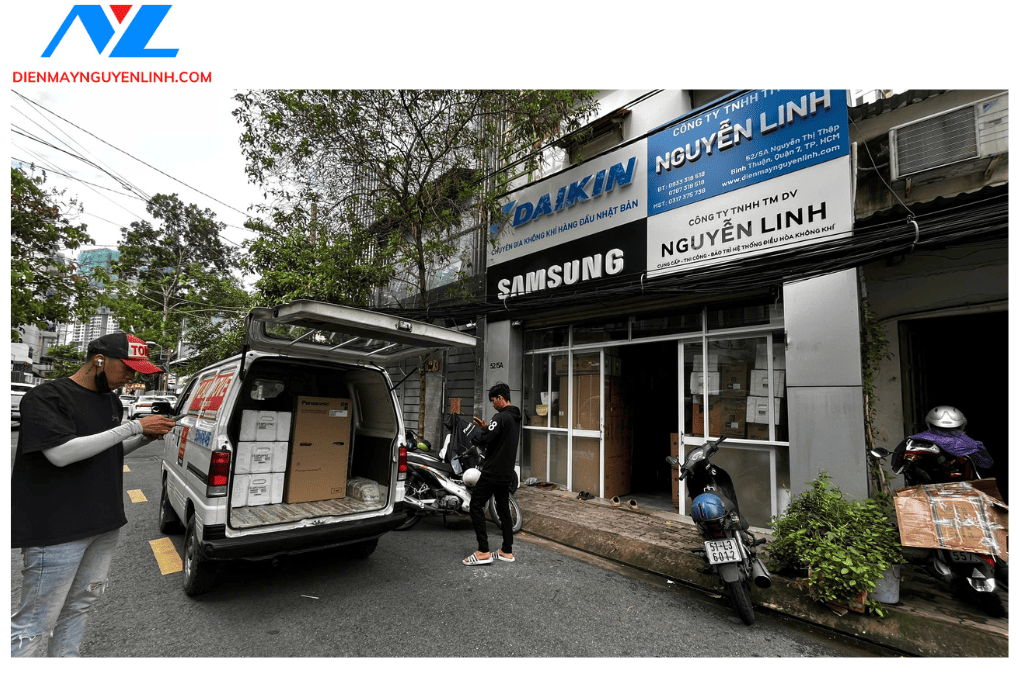 Điện máy Nguyễn Linh gửi lời tri ân khách hàng tại Chung cư Marina Long Xuyên (An Giang)
