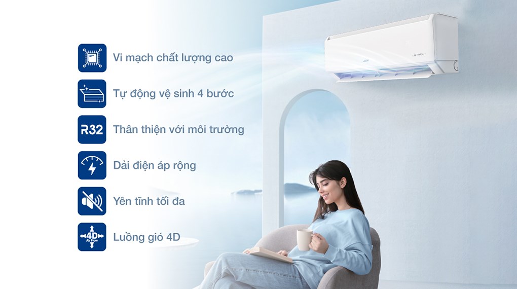 5 lý do giúp máy lạnh AUX trở thành lựa chọn tối ưu cho phòng trọ và hộ gia đình trẻ.