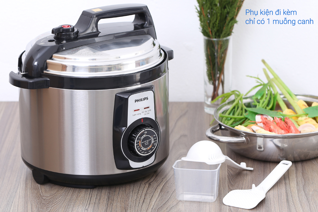 Nồi Áp Suất Điện Philips HD2103/66 5 Lít | Giá Tốt Tại Điện Máy Nguyễn Linh