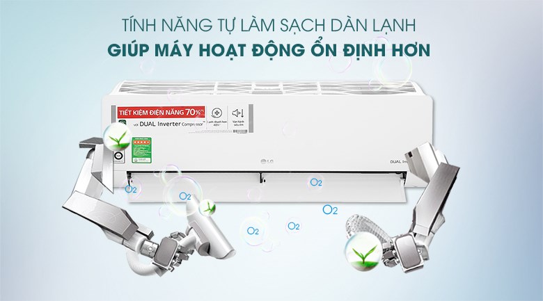 Máy lạnh LG Inverter 1.0HP IEC09G1