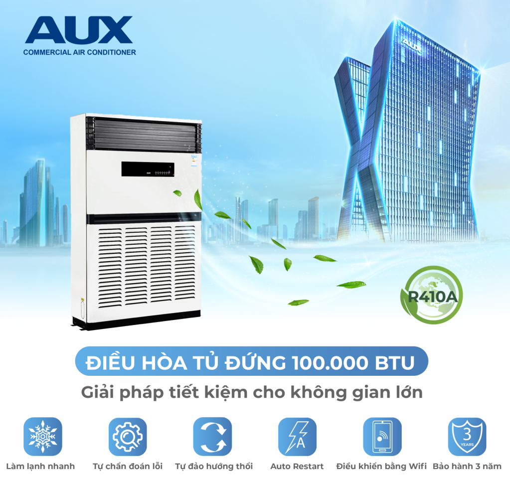 AUX Inverter ALFS-H100-5DR1A - 10HP 