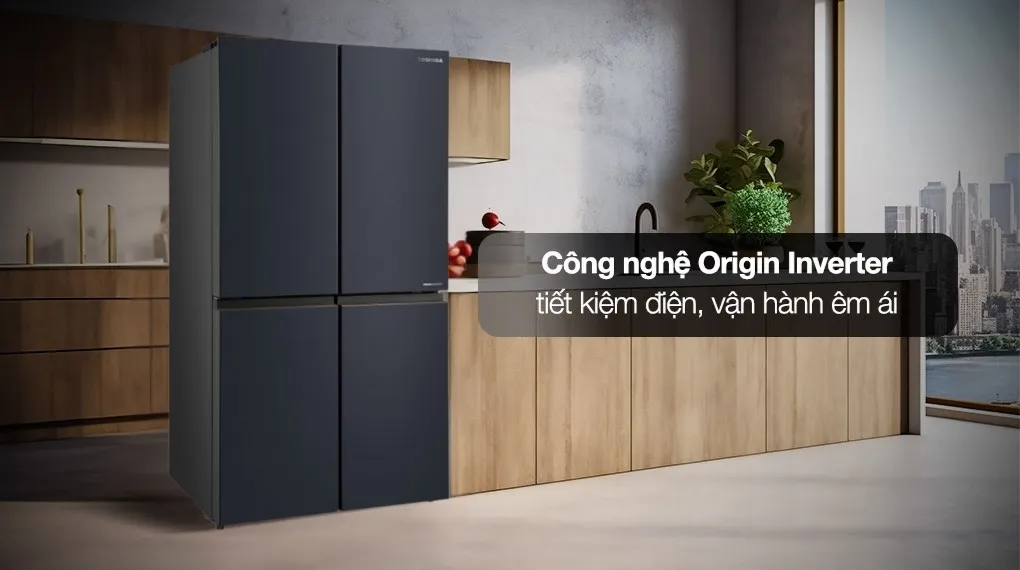 Tủ lạnh Toshiba Inverter 711 lít Multi Door GR-RF900WI-PMV(06)-MG