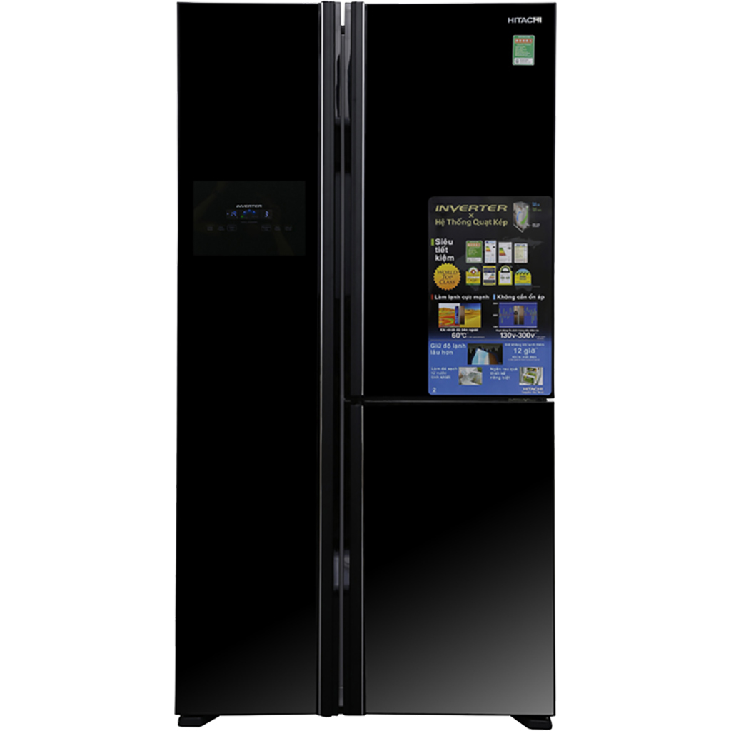 Tủ lạnh Hitachi Inverter 600lít R-FM800PGV2 (GBK)