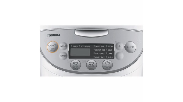 Nồi cơm điện tử Toshiba 1.8 lít RC-18DH2PV(W)