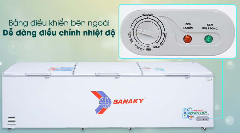 Tủ đông Sanaky 1143.5lít VH-1399HY3