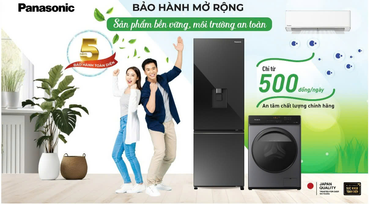 GÓI BẢO HÀNH MỞ RỘNG MÁY LẠNH PANASONIC