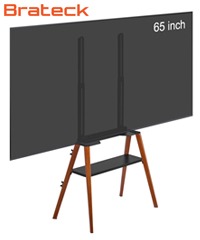 Khung treo TV chân gỗ Brateck FS36-44F-02 (43"-65")