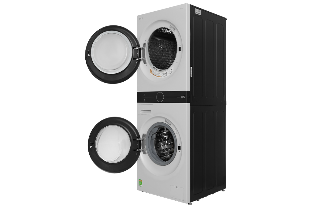 Tháp giặt sấy LG WashTower Inverter giặt 14 kg - sấy 10 kg WT1410NHE