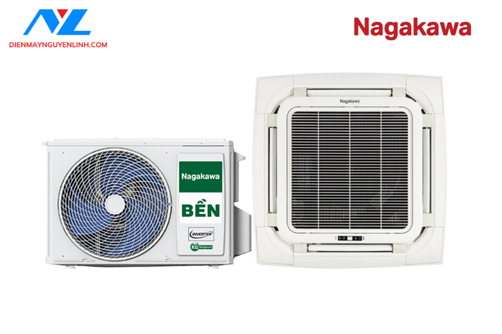 Điều hòa âm trần 8 hướng thổi Cassette Nagakawa NT–C3636M 36000Btu/h