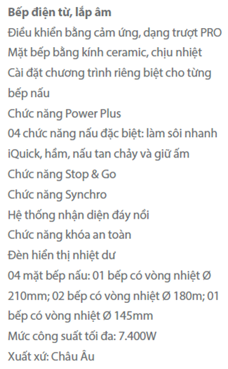 BẾP TỪ TEKA IT 6420