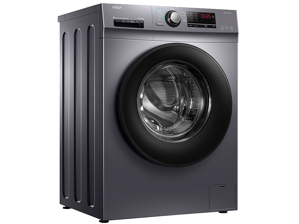 Máy giặt cửa trước Aqua 10kg AQD-A1051G(S)