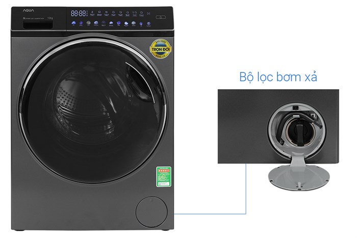 AQD-DDW1100JBK - Máy giặt Aqua Inverter 11 kg AQD-DDW1100JBK