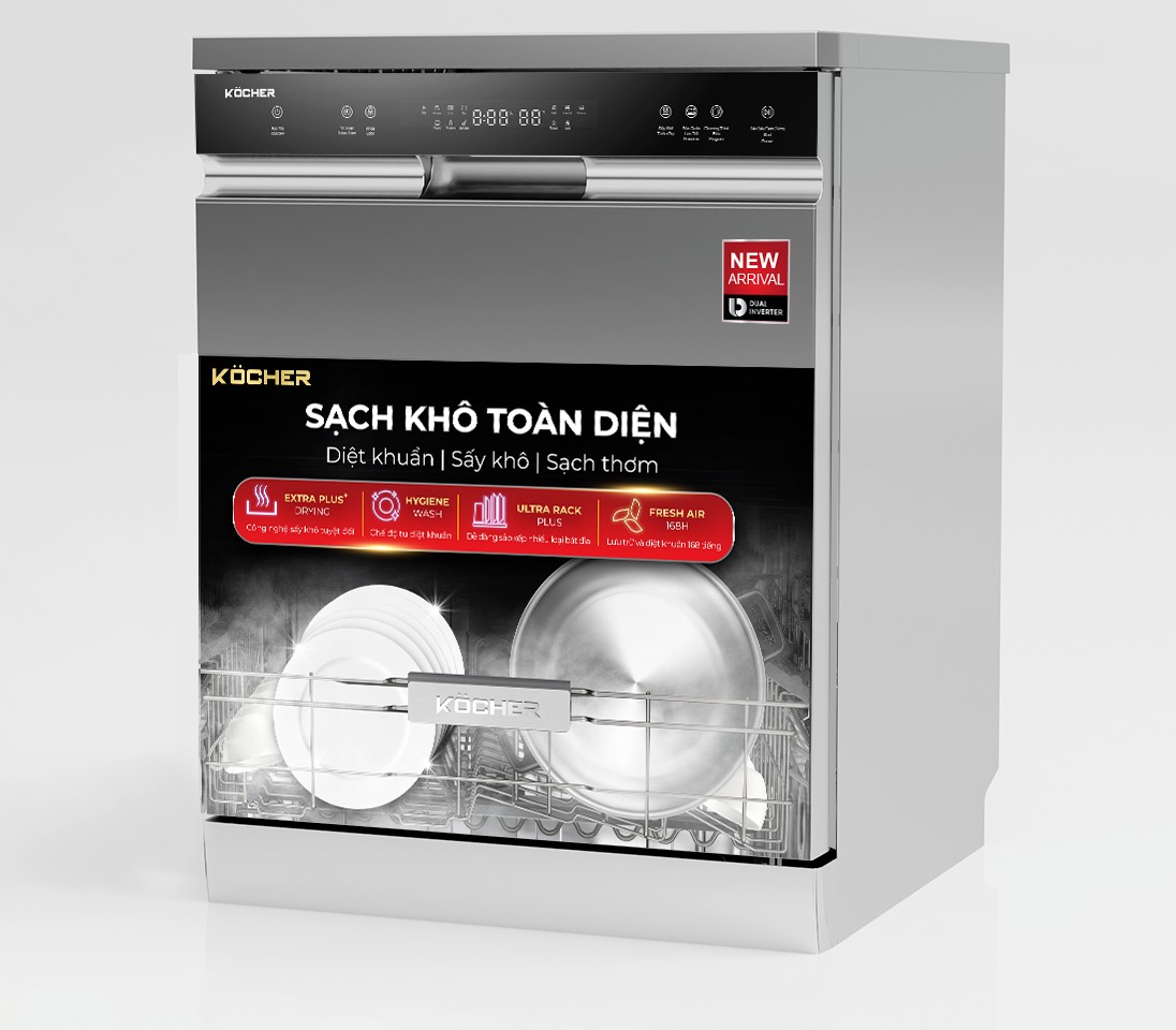 Máy rửa chén Kocher X15S