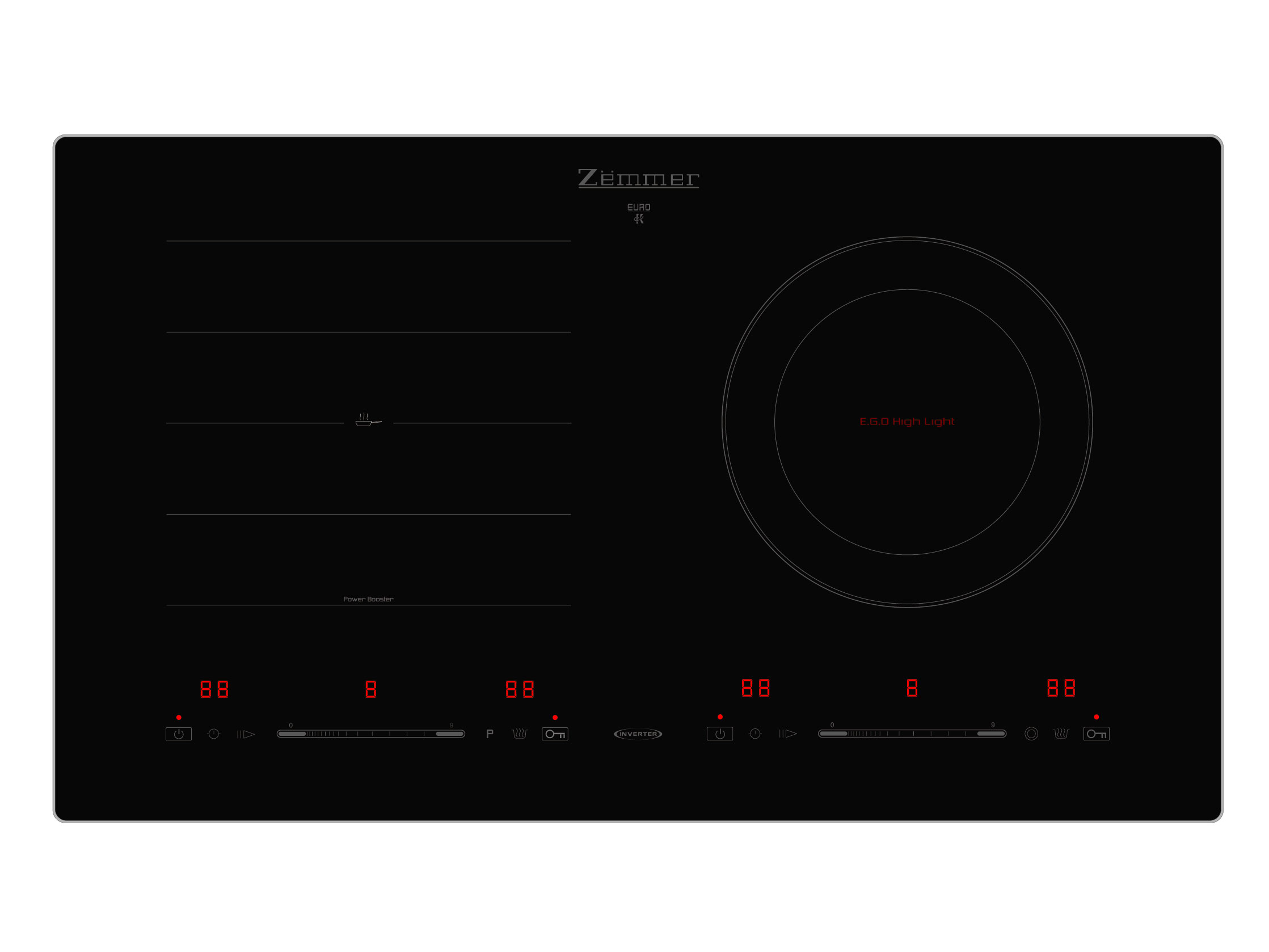 Bếp hỗn hợp điện từ IZM 203IH