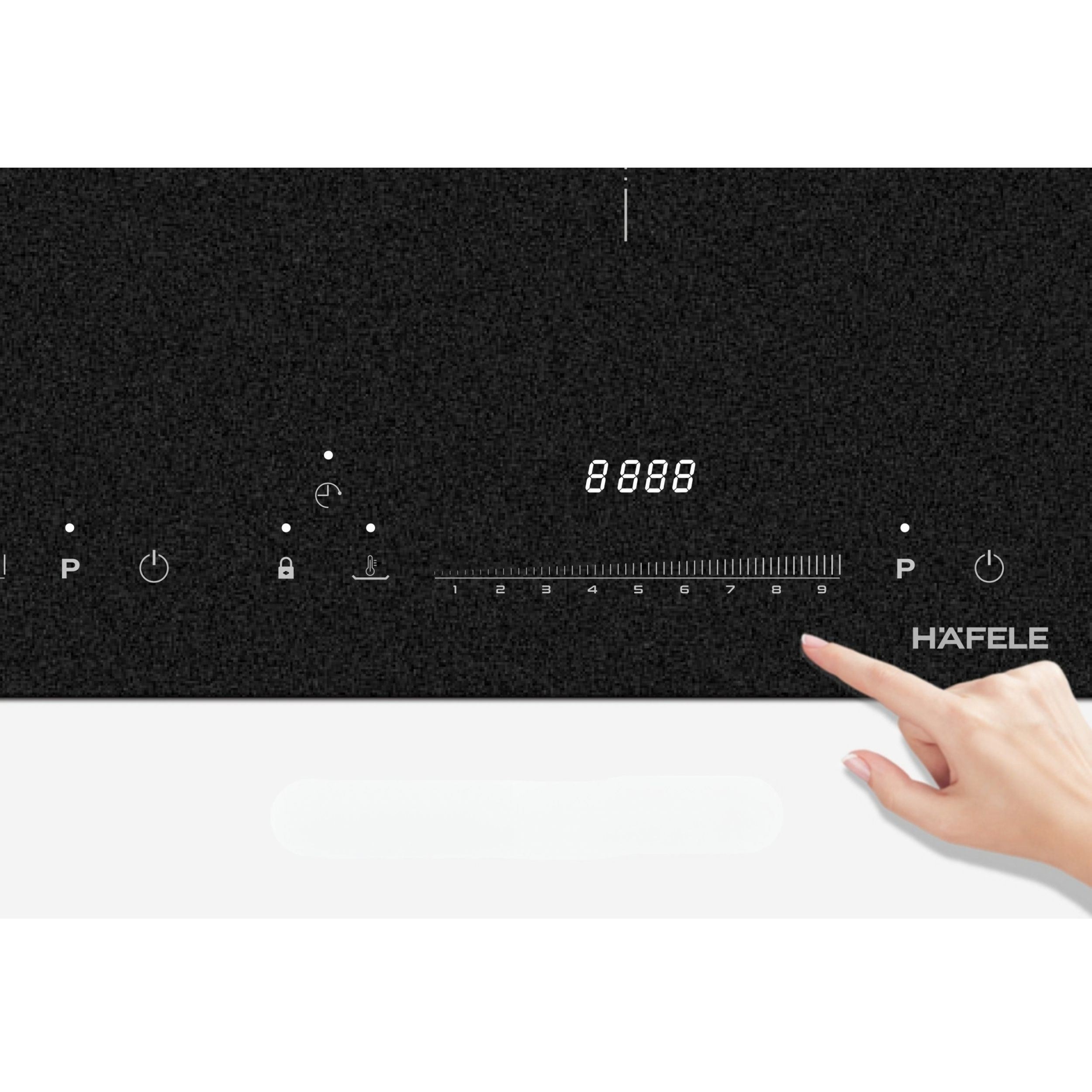 Bếp từ 3 vùng nấu lắp âm Hafele HC-I7834B (536.61.719) 5800W