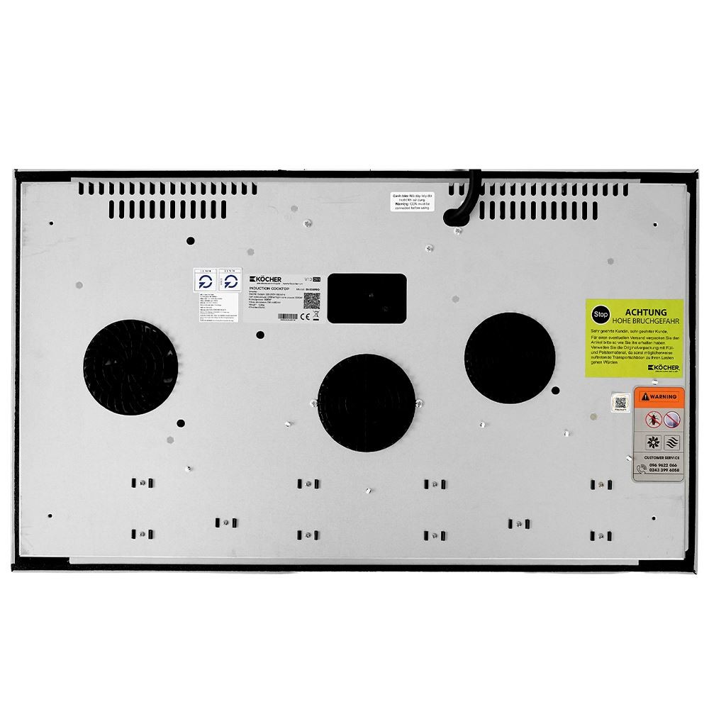 Bếp từ đôi âm Kocher DI-332 Pro 5000W
