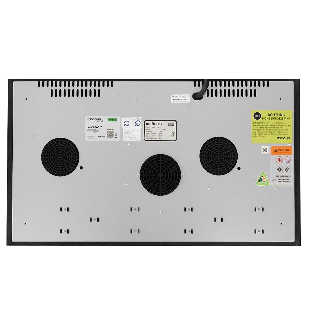 Bếp từ đôi lắp âm Kocher X Nano 7 4000W