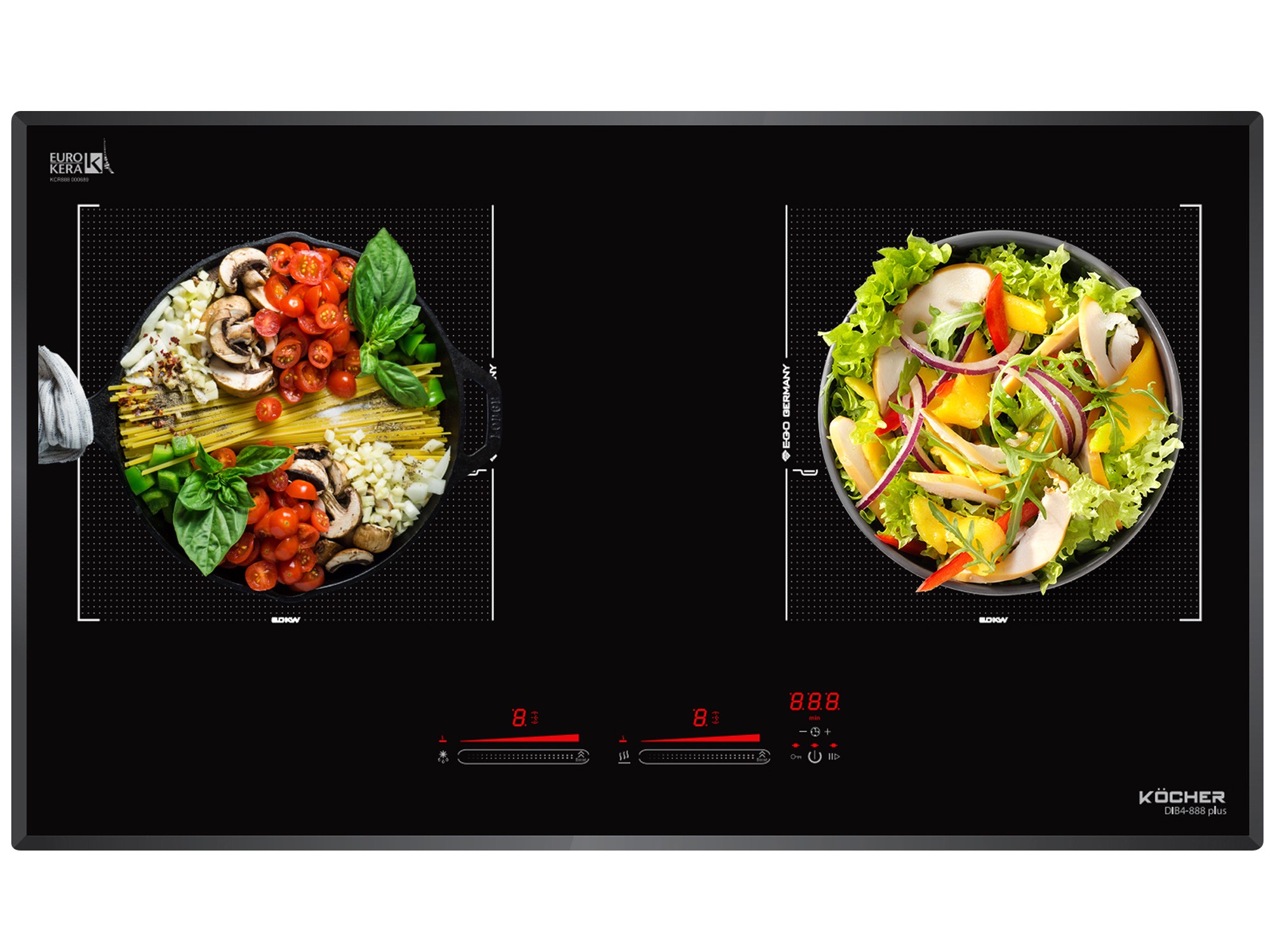 Bếp từ đôi lắp âm DIB4-888PLUS