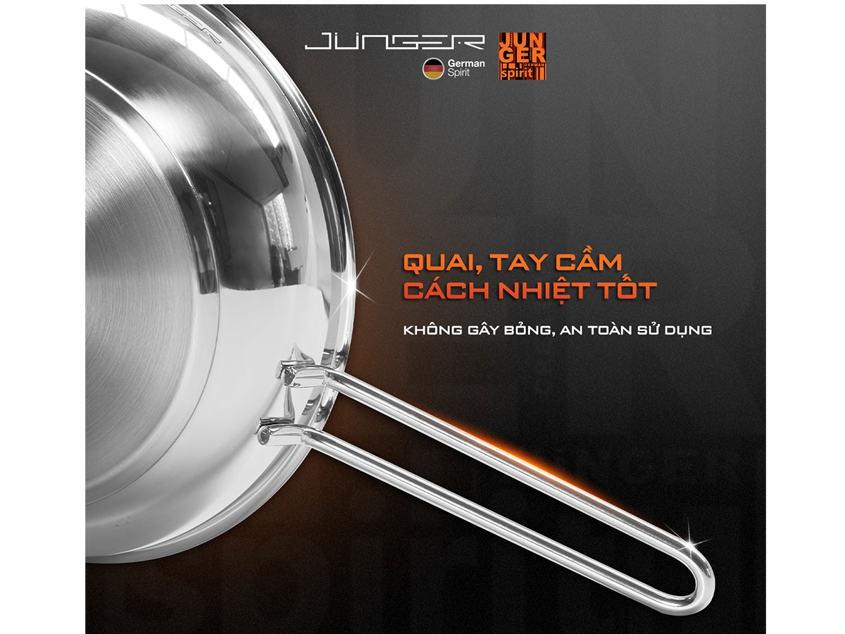 Bộ nồi inox Junger CWJ-050