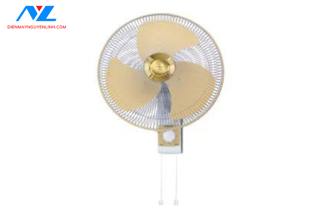 QUẠT TREO TƯỜNG Panasonic F-409U (màu xanh, vàng kim)