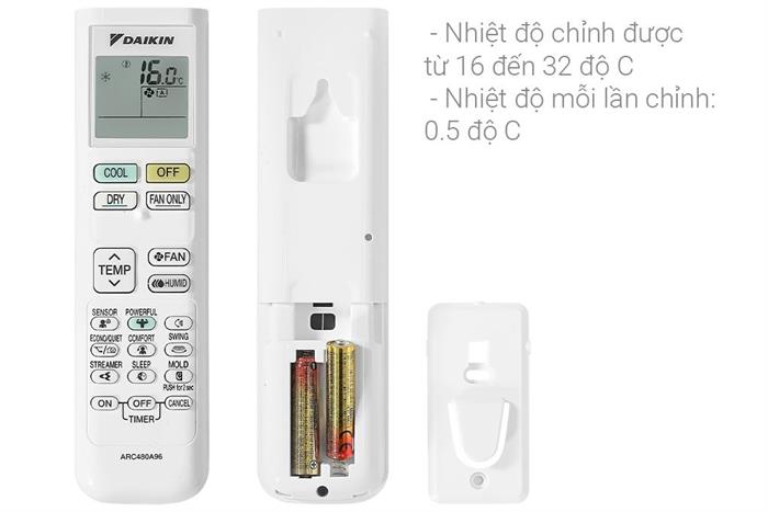 Máy lạnh treo tường Daikin FTKM71AVMV Inverter 3.0HP Model 2026 - Thái Lan