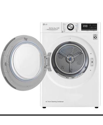 Máy sấy bơm nhiệt LG 9.0 KG DVHP09W