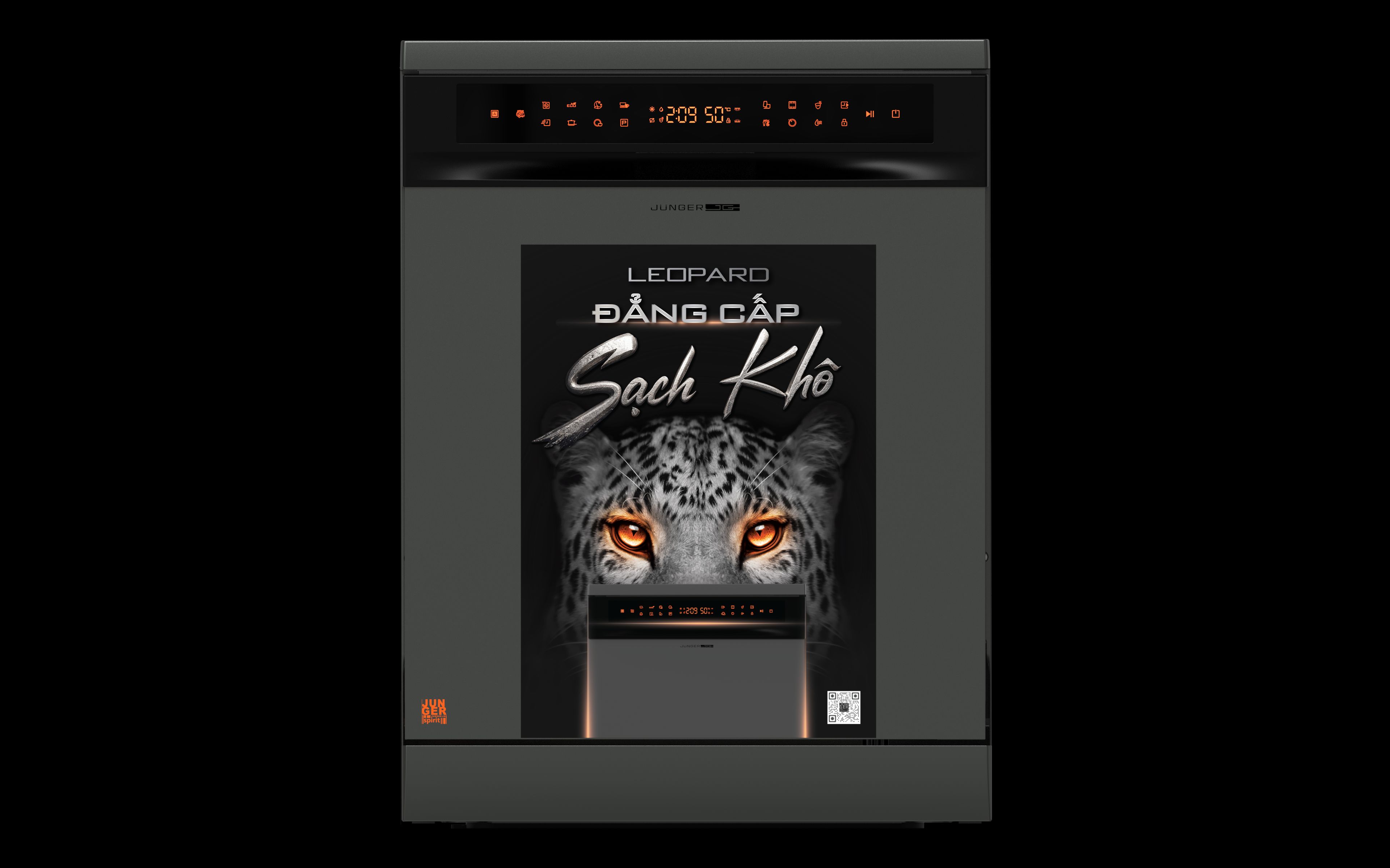 Máy rửa chén Junger DWJ-153-AI-PRO