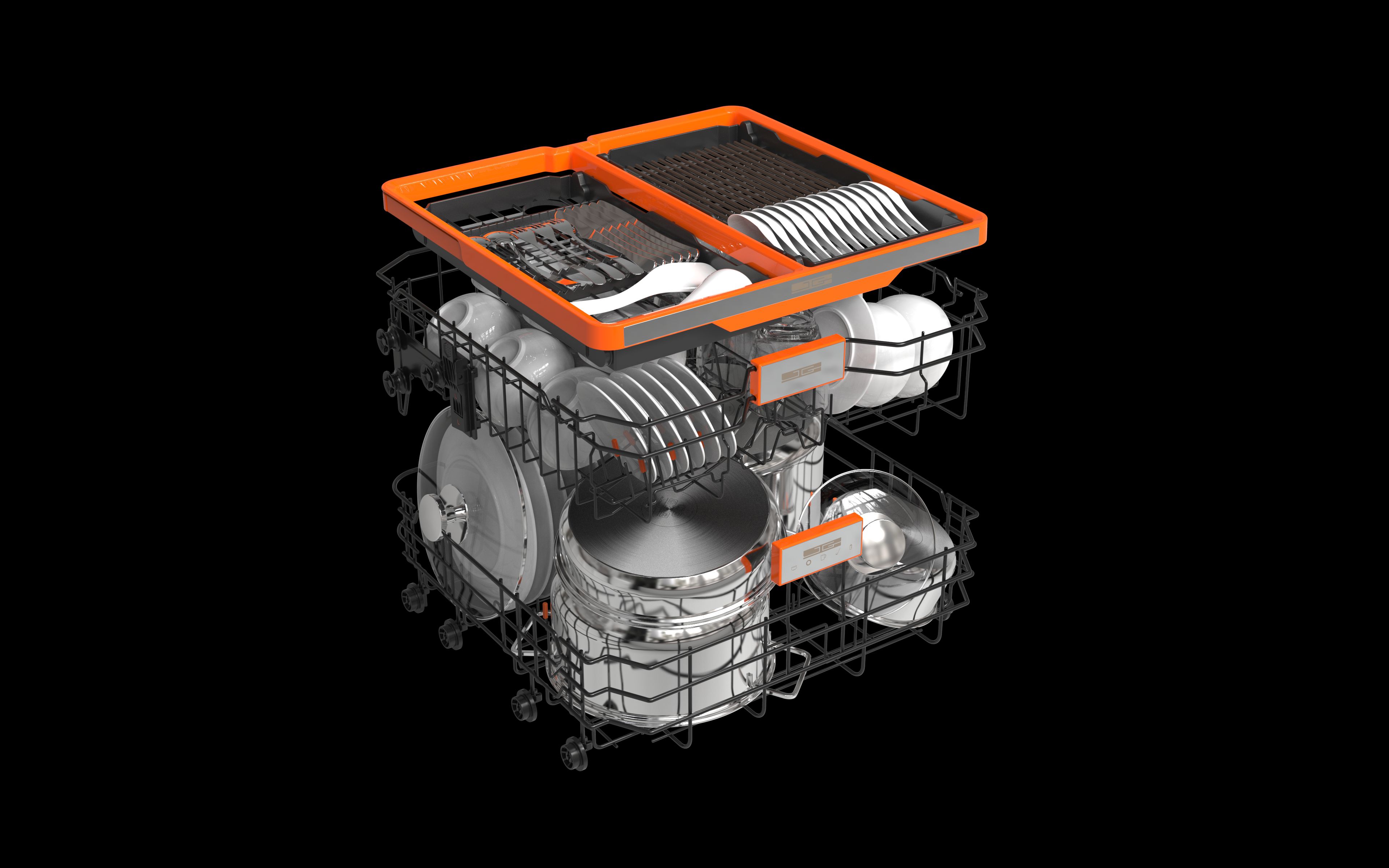 Máy rửa chén Junger DWJ-153-AI-PRO
