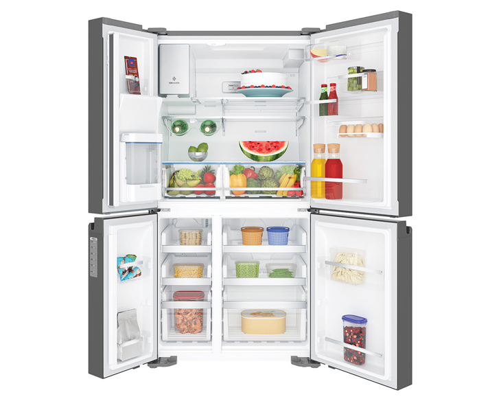 Tủ lạnh Electrolux Inverter 609 lít EQE6879A-B