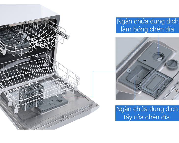 Máy rửa chén mini Electrolux ESF6010BW
