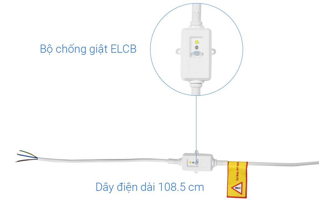 Máy nước nóng gián tiếp Ferroli 30 lít 2500W MIDO-DE