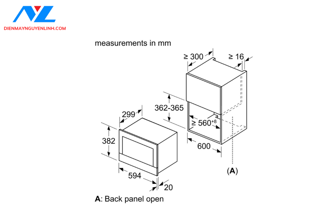 Lò vi sóng Serie 4 BFL523MS0B