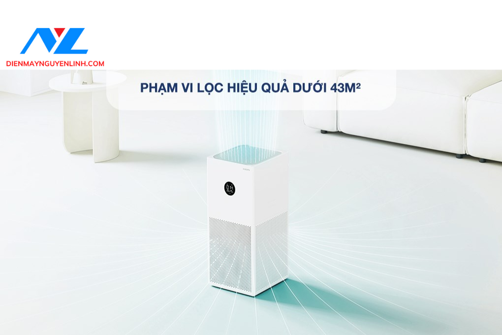 Máy lọc không khí Xiaomi Smart Air Purifier 4 lite EU (BHR5274GL) 33W