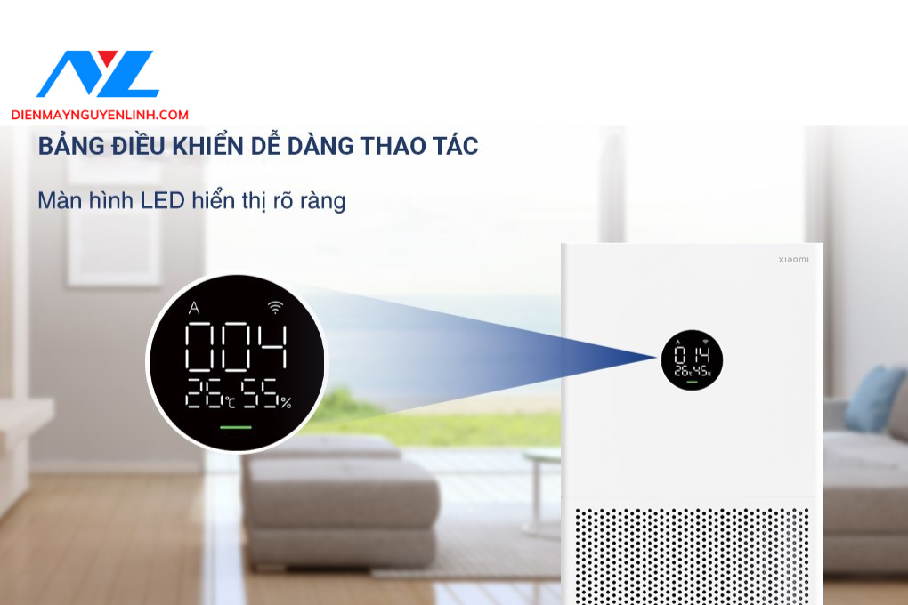 Máy lọc không khí Xiaomi Smart Air Purifier 4 lite EU (BHR5274GL) 33W