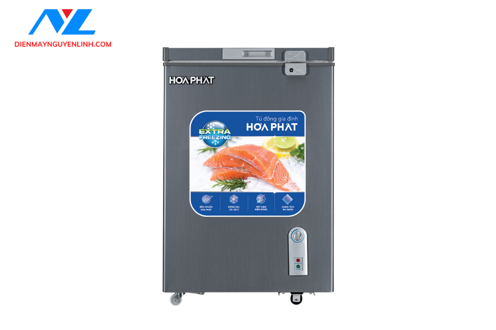 Tủ đông mini Hòa Phát 107 lít HPF AD6107G