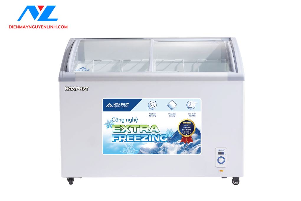 Tủ đông Hòa Phát 1 ngăn 2 cánh 357 lít HSF AD6357.C1