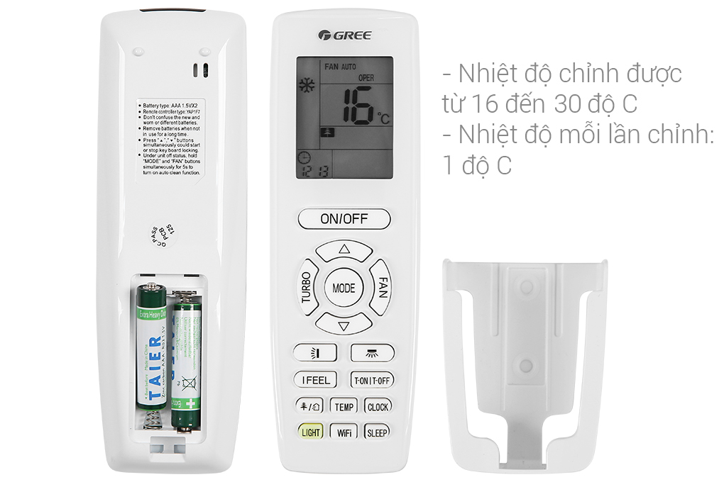 Máy lạnh treo tường Gree Inverter 1.5 HP GWC12PB-K3D0P4