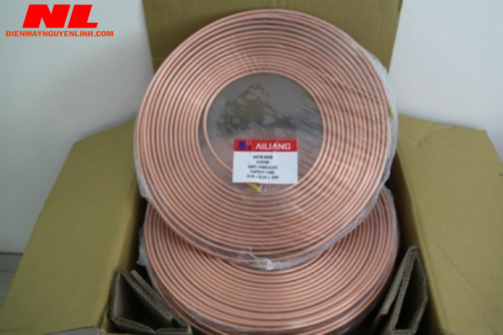 Ống đồng điều hòa HAILIANG dạng cuộn Phi 6.35mm - 22.22mm